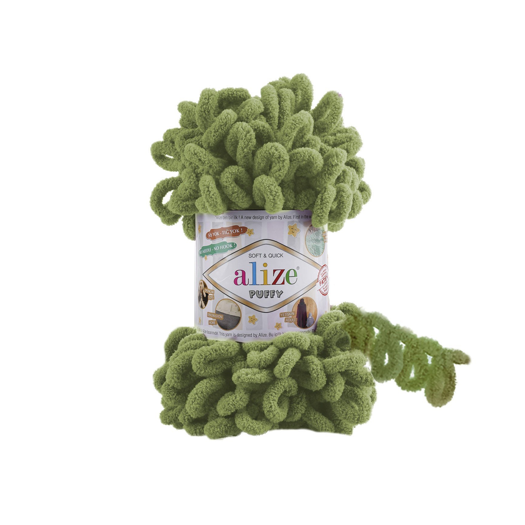 ALİZE PUFFY 485 KAPLUMBAĞA YEŞİL