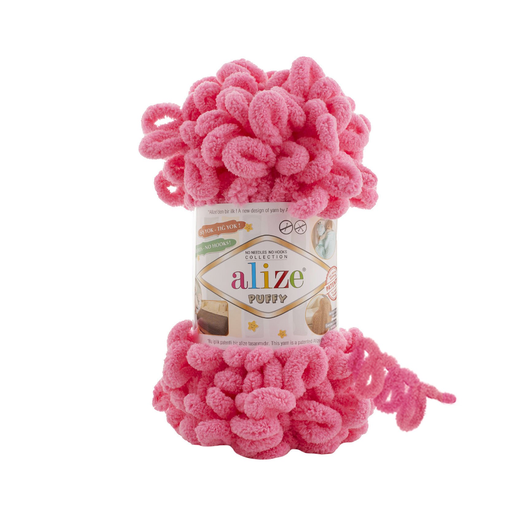 ALİZE PUFFY 377 CANLI PEMBE