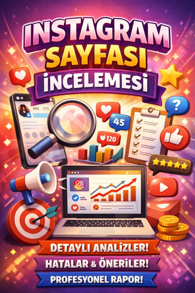 İnstagram Sayfası İnceleme Hizmeti