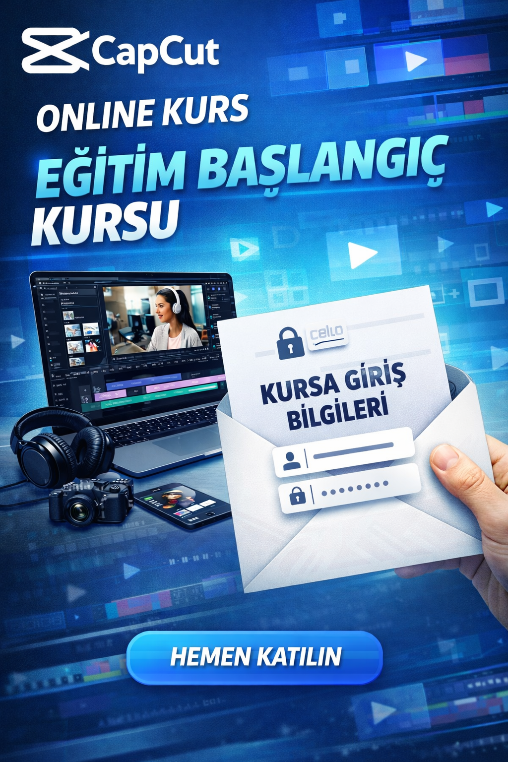 Online CapCut Eğitimi Başlangıç Kursu